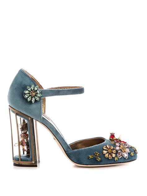 blue dolce and gabbana shoes|dolce and gabbana shoes heels.